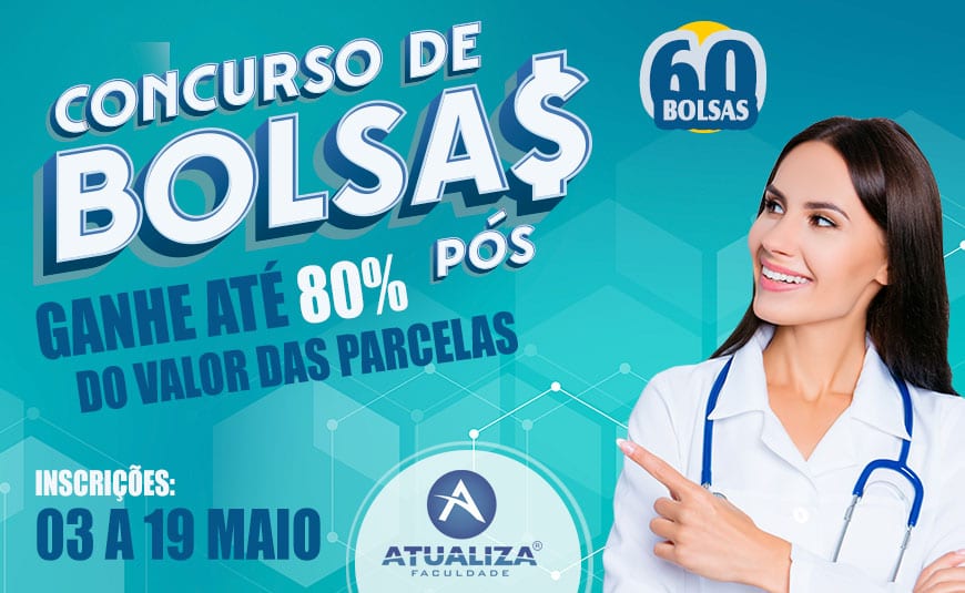 concurso bolsa de estudos pós-graduação